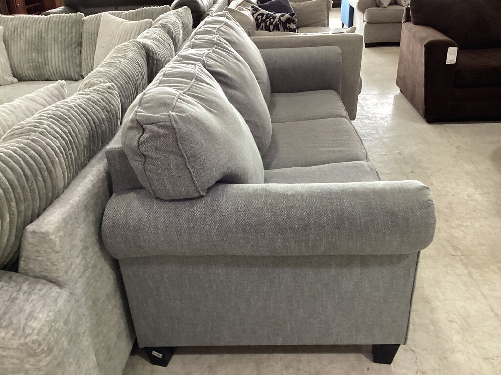 81865 - Gray Ashley Sofa 87x38x38