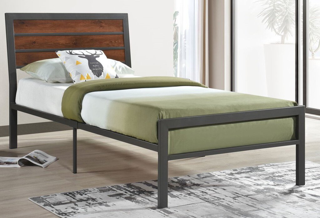 Heath NEW Twin Platform Bed Frame 40x78x38 (213010)