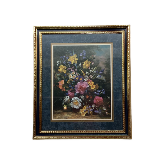 81886 - Framed Floral Picture