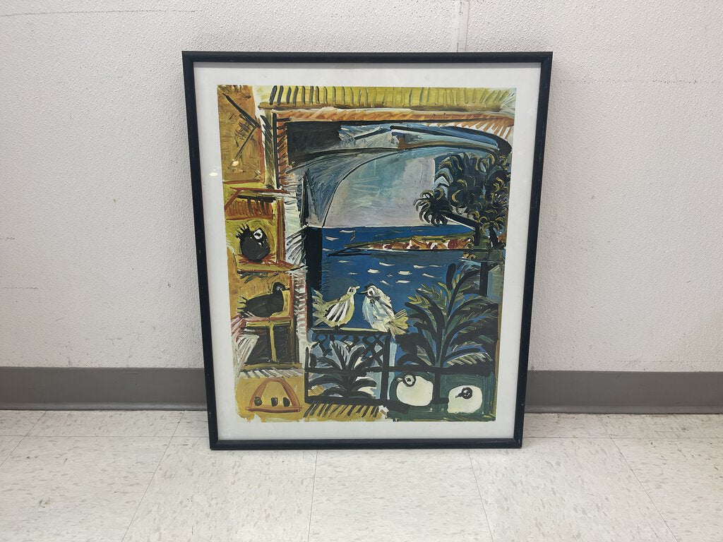 81887 - Framed Ocean Scenic Painting 25x30