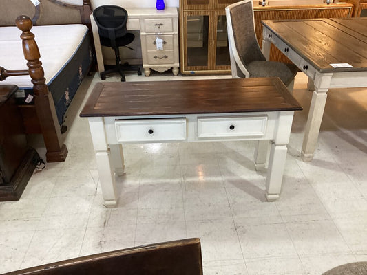 81958 - Two Tone Sofa Table Console 48x19x28