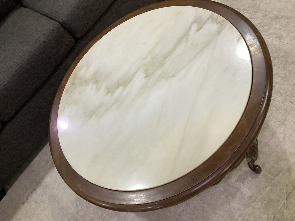 81747 - (B) Marble Coffee Table 39x15