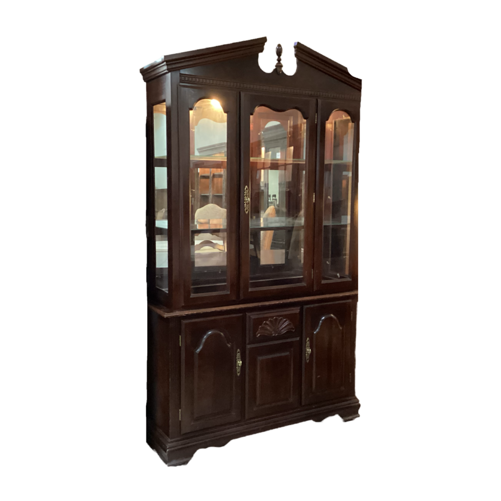 81934 - Cherry China Cabinet 48x16x82