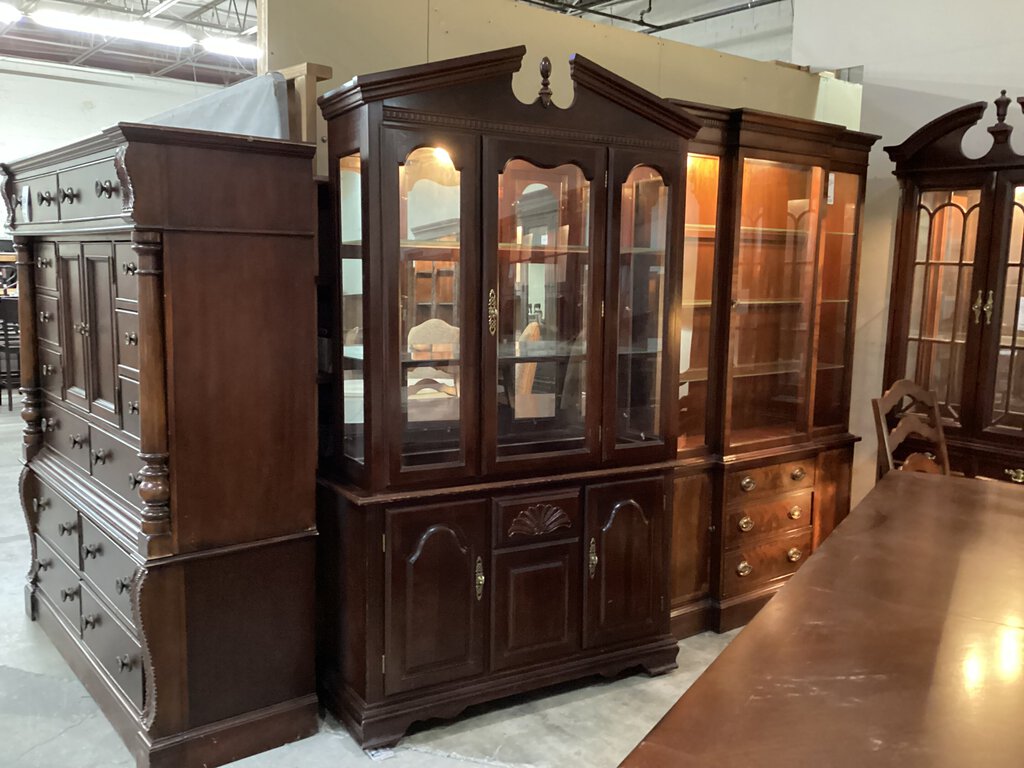 81934 - Cherry China Cabinet 48x16x82