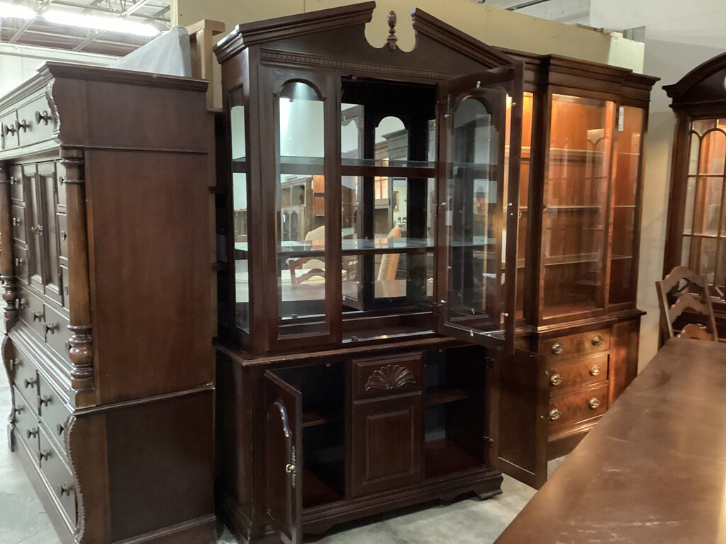 81934 - Cherry China Cabinet 48x16x82