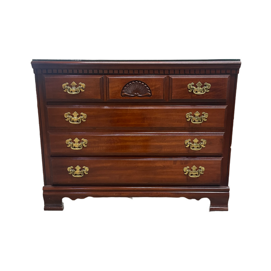 82001 - Cherry 3 Drawer Chest 40x18x32