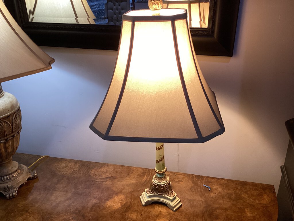 81990 - Candle Stick Table Lamp wShade 5x29