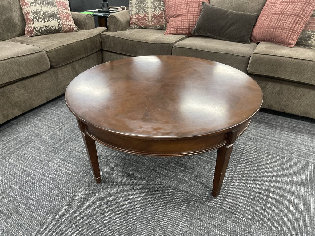 76852 (8089-5) Wooden Round Coffee Table 43x20