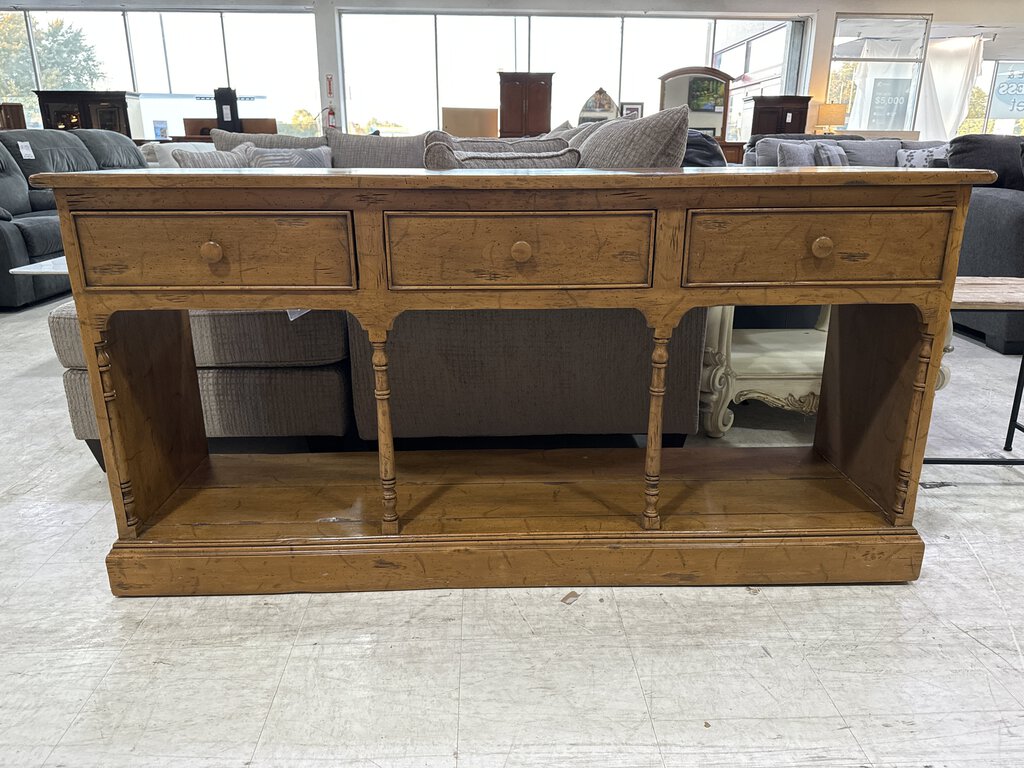 81995 - Wood Sideboard Console Table 65x18x32