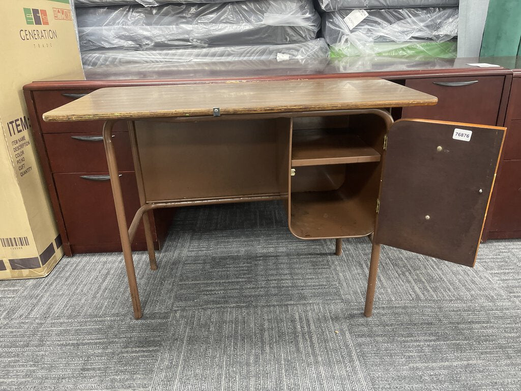 76876 - (8089-7) Metal Frame Student Desk 40x20x29