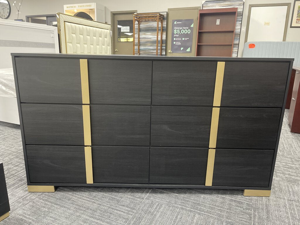 Eclipse NEW Six Drawer Dresser 61x17x34 (118294)