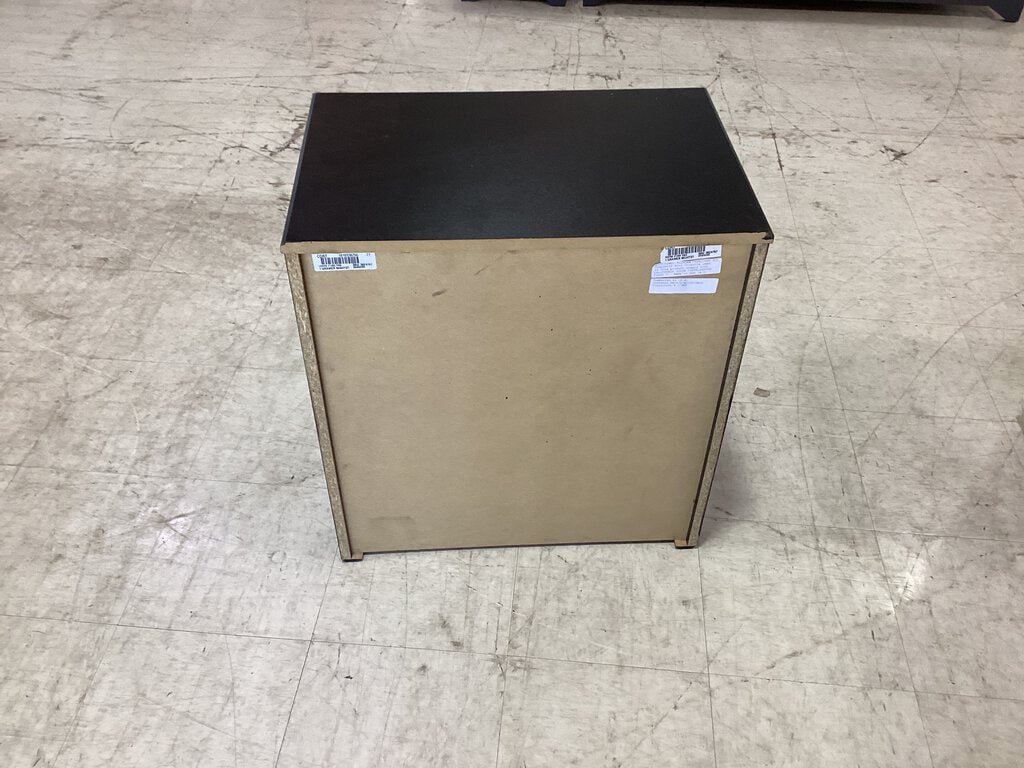 82037 - Black Single Drawer Nightstand 24x16x26