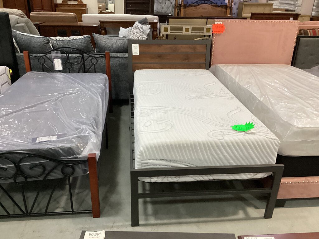 Heath NEW Twin Platform Bed Frame 40x78x38 (213010)