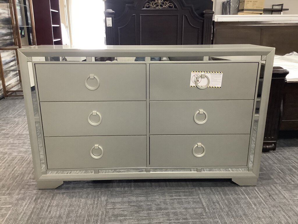 Angel NEW Six Drawer Dresser w/Mirror (137534-35)