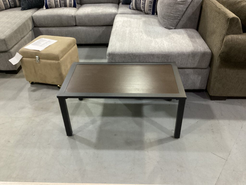 82035 - NEW Outdoor Patio Coffee Table 37x21x17