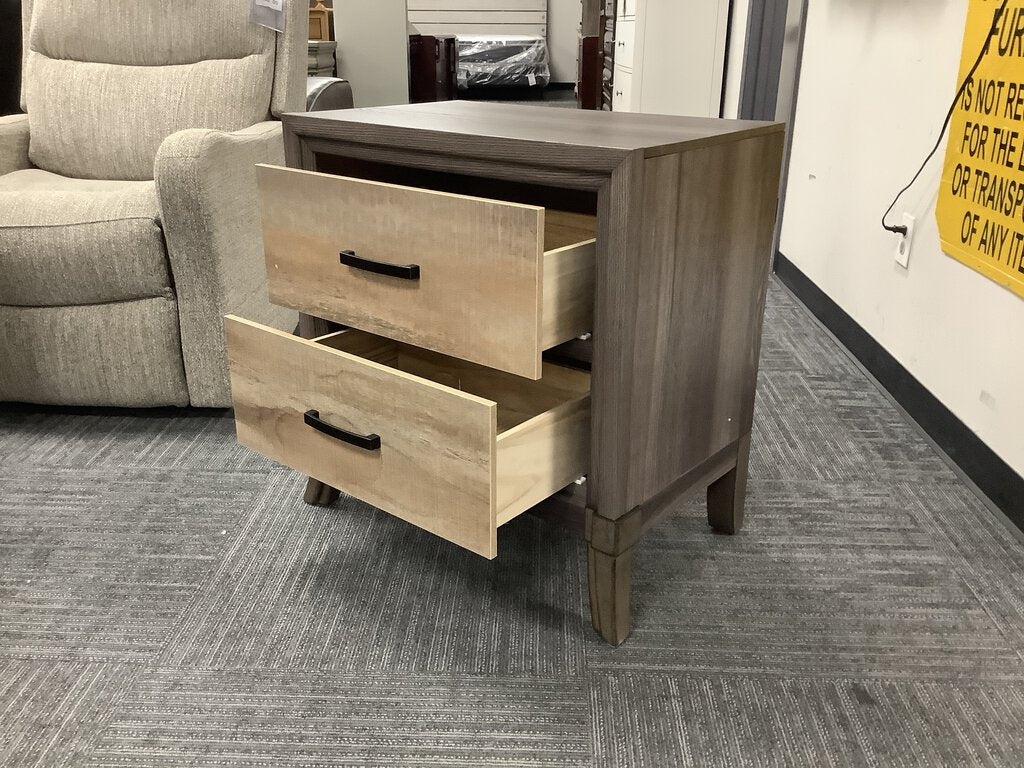 Irving NEW Two Drawer Nightstand 26x17x28 (103597)