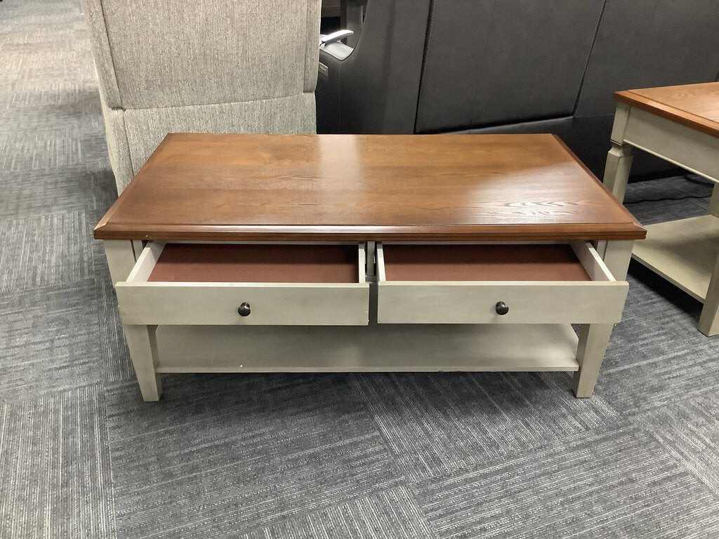 Nashville NEW 3pc Coffee End Table Set CT-(48x28x20) ET-(24x24x24) (716315-16)