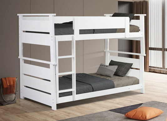 Hampton NEW T/T White Bunkbed (234110-11-12)