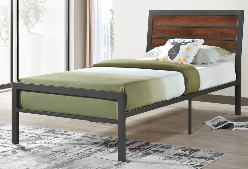 Heath NEW Twin Platform Bed Frame 40x78x38 (213010)