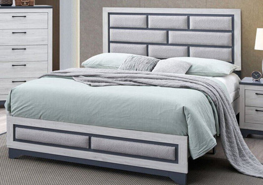 Albany NEW Queen Bed Frame 63x82x51 (123131-33)