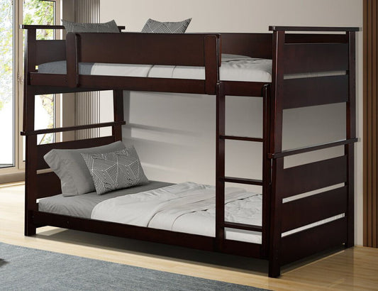 Hampton NEW T/T Espresso Bunkbed 80x48x58 (234310-11-12)