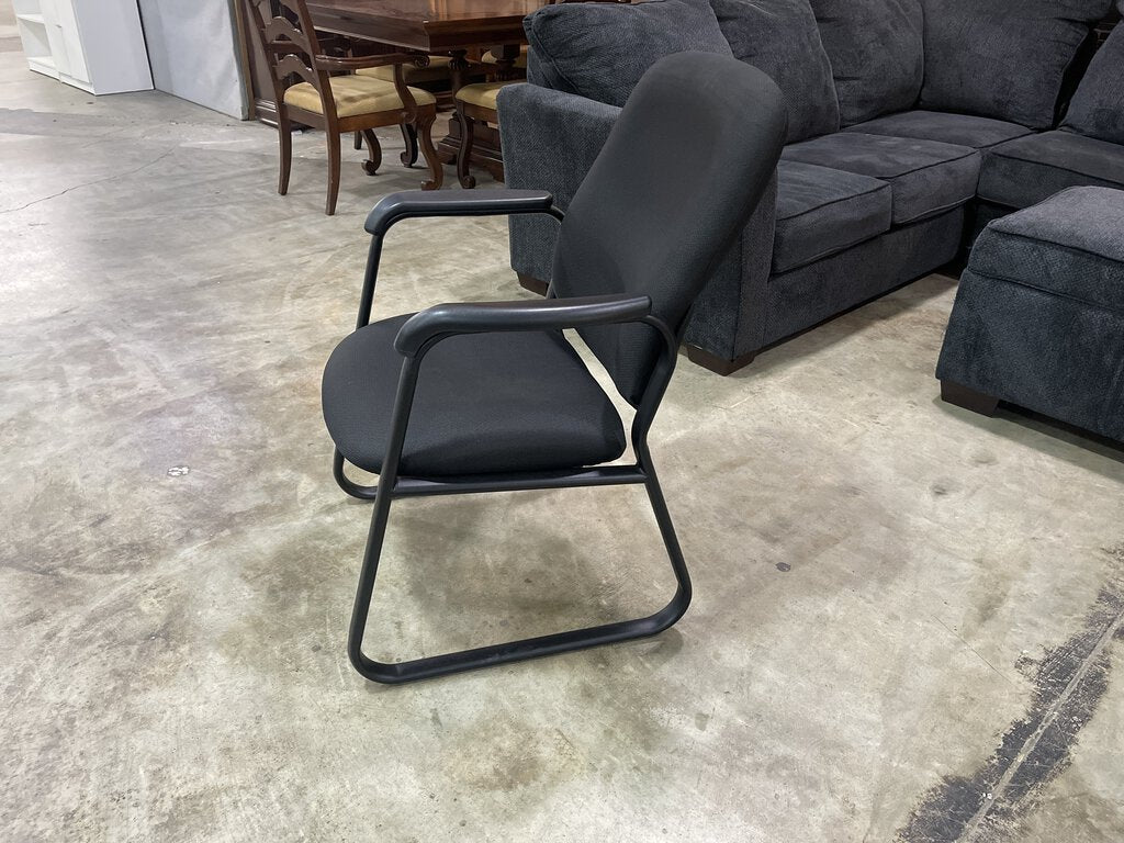 82094 - Black Office Lobby Chair 26x24x36