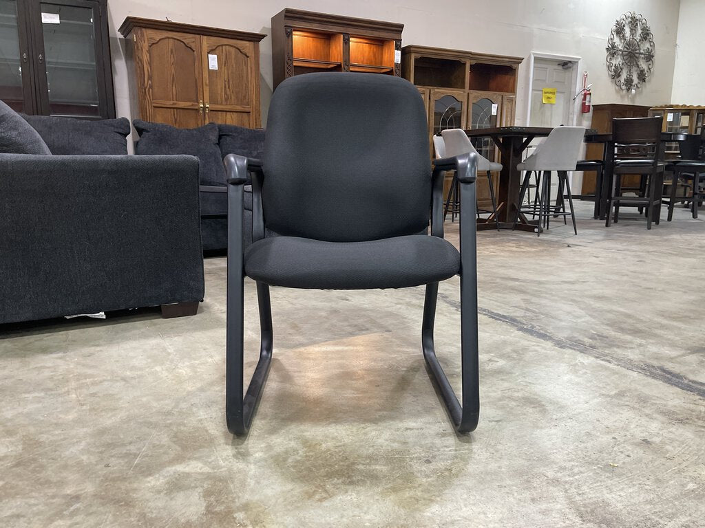 82094 - Black Office Lobby Chair 26x24x36