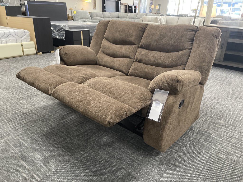 76898 - Ashley Tulen Chocolate Reclining Loveseat 60x30x40