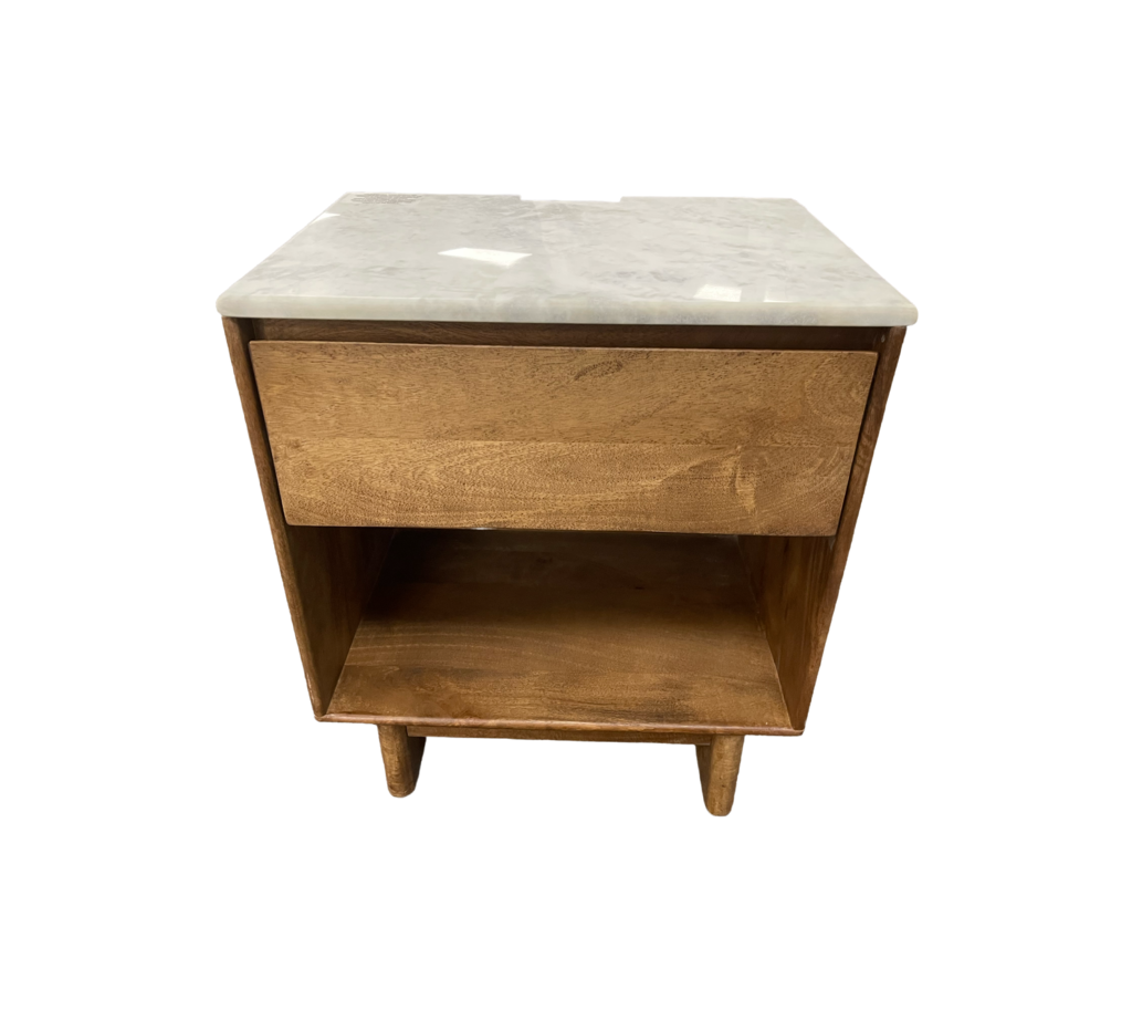 76881 - Ashley Isanti Marble Top Nightstand 22x17x26