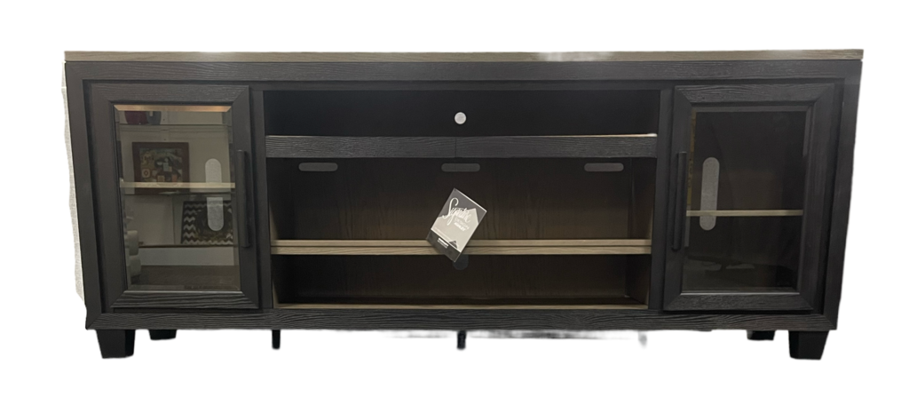 76905 - Ashley Foyland Tv Stand w/Fireplace OPTION 83x32x19