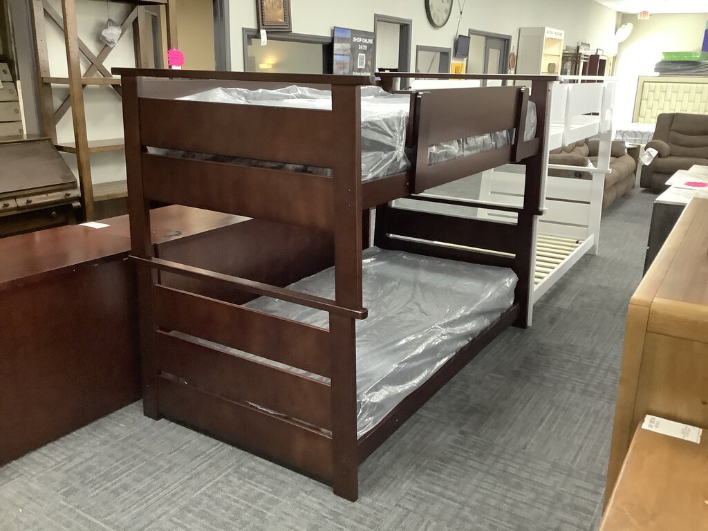 Hampton NEW T/T Espresso Bunkbed 80x48x58 (234310-11-12)