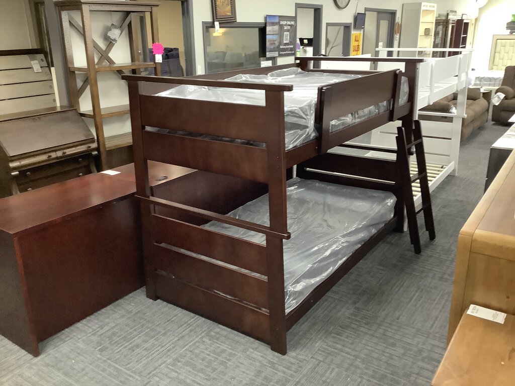 Hampton NEW T/T Espresso Bunkbed 80x48x58 (234310-11-12)