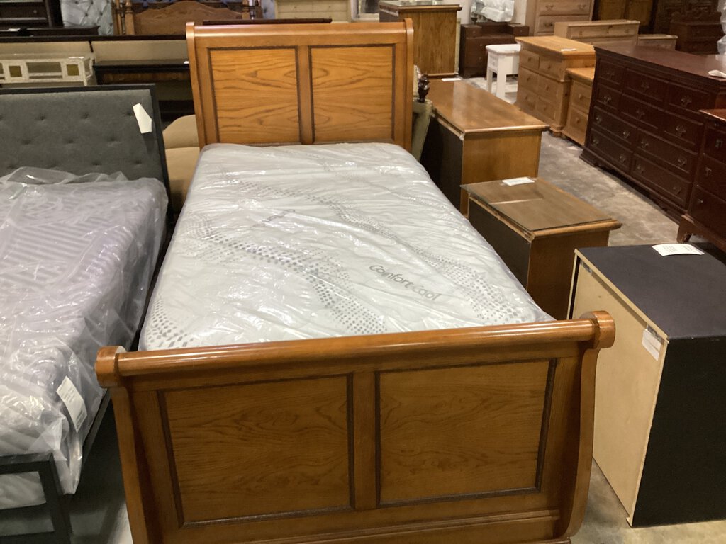 82117 - Twin Sleigh Bed Fame 41x88x50