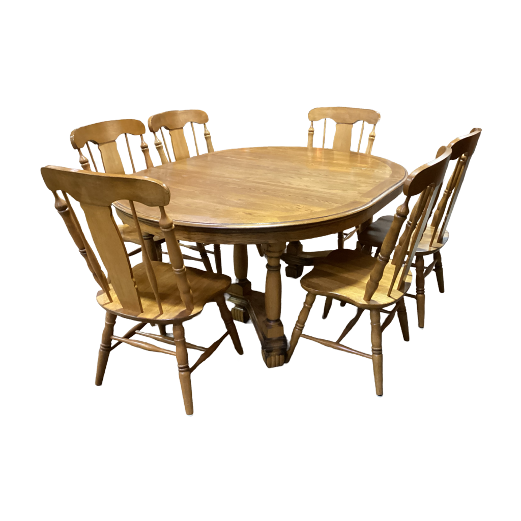 82126 - Ashley Oval 7pc Dining 54x54-72x30