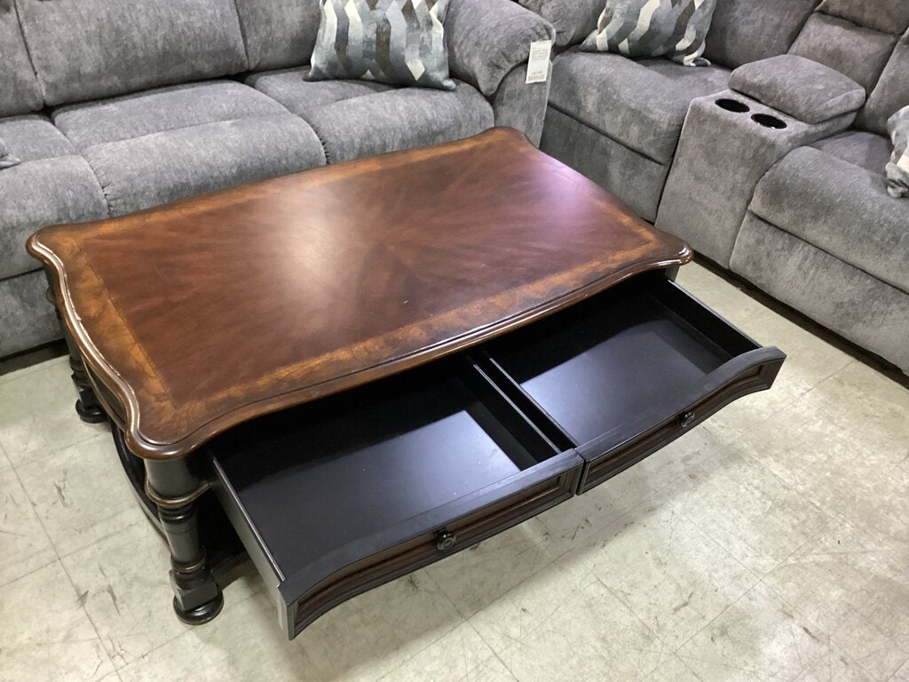 82138 - Hooker Preston Ridge 2 Drawer Coffee Table 52x30x20