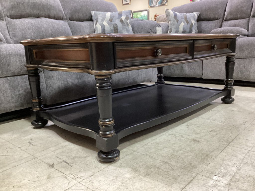 82138 - Hooker Preston Ridge 2 Drawer Coffee Table 52x30x20