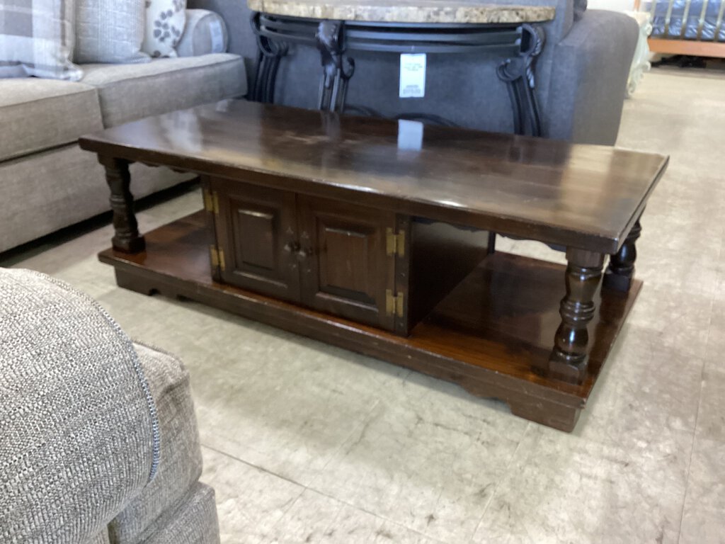 82142 - Solid Wood Coffee Table 54x24x18