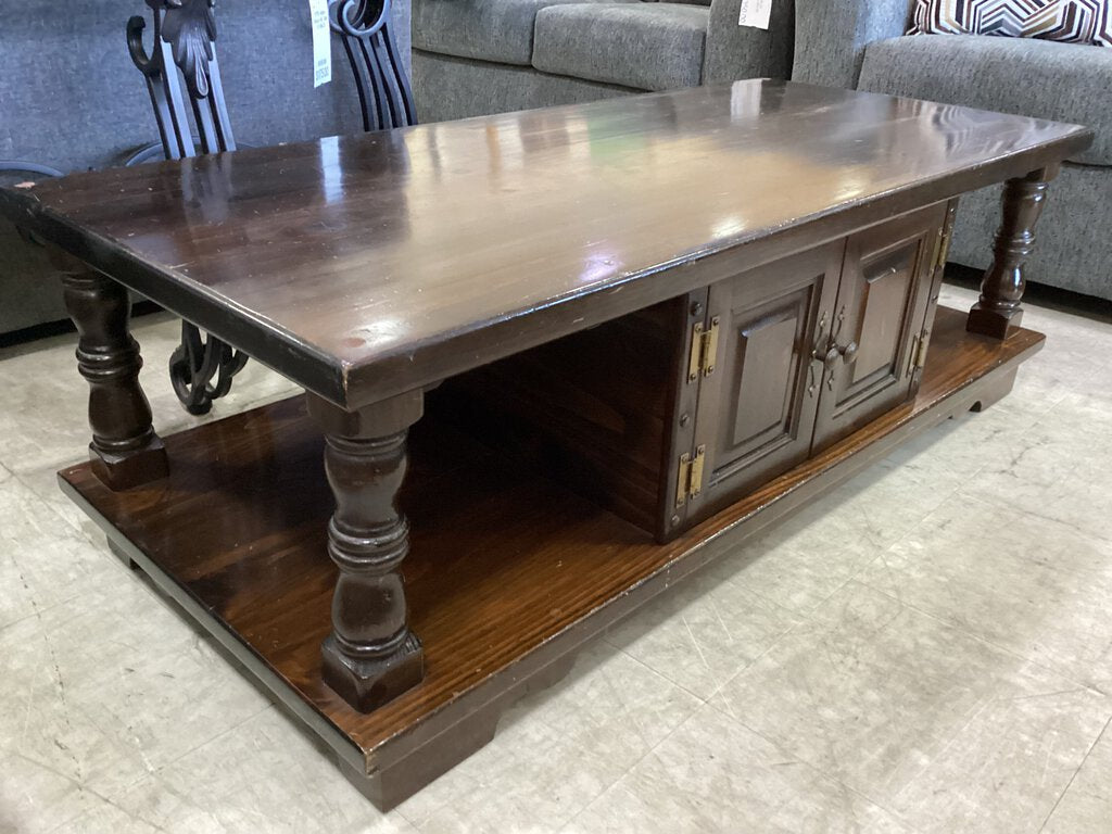 82142 - Solid Wood Coffee Table 54x24x18