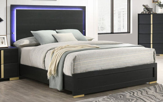 Eclipse NEW King LED Bed Frame 76x80x60 (118241-43)