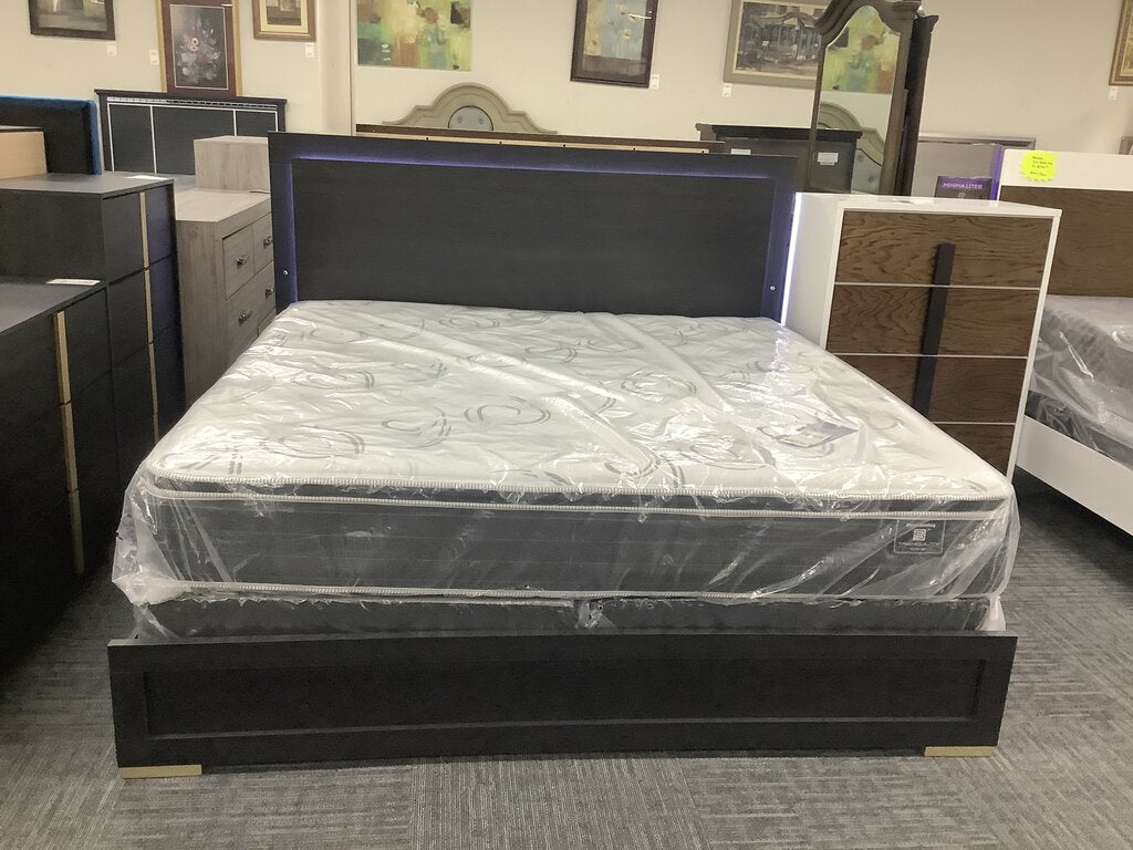 Eclipse NEW King LED Bed Frame 76x80x60 (118241-43)