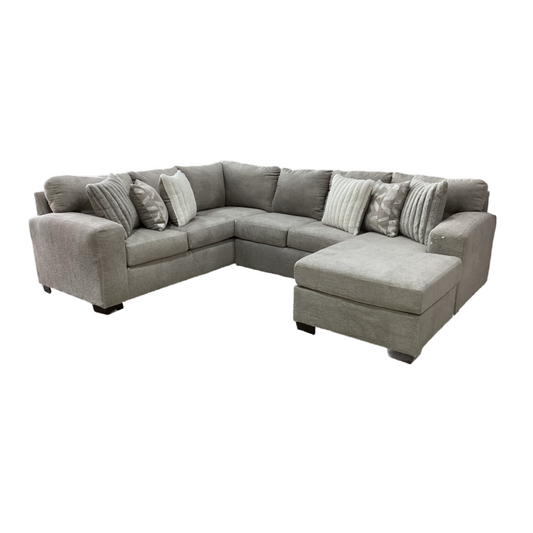 Posh Dove NEW 2pc Sectional 116x91x69x37 (6951-52-55)