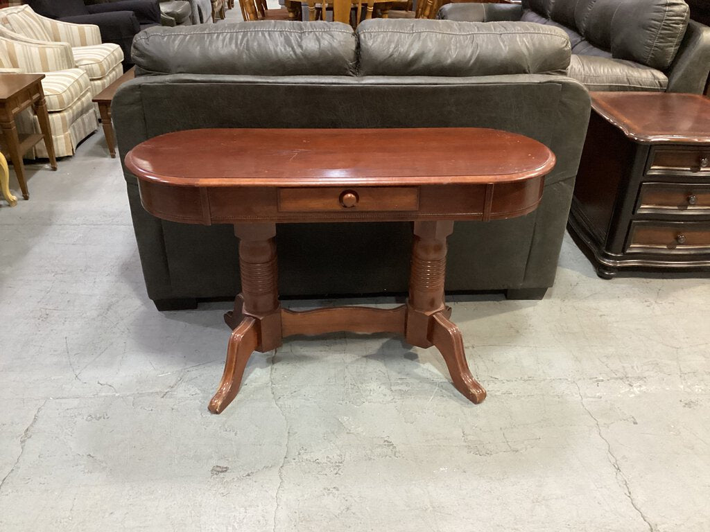 82201 - Cherry Entry Accent Sofa Table 48x18x30