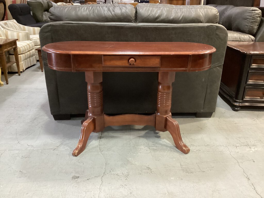 82201 - Cherry Entry Accent Sofa Table 48x18x30