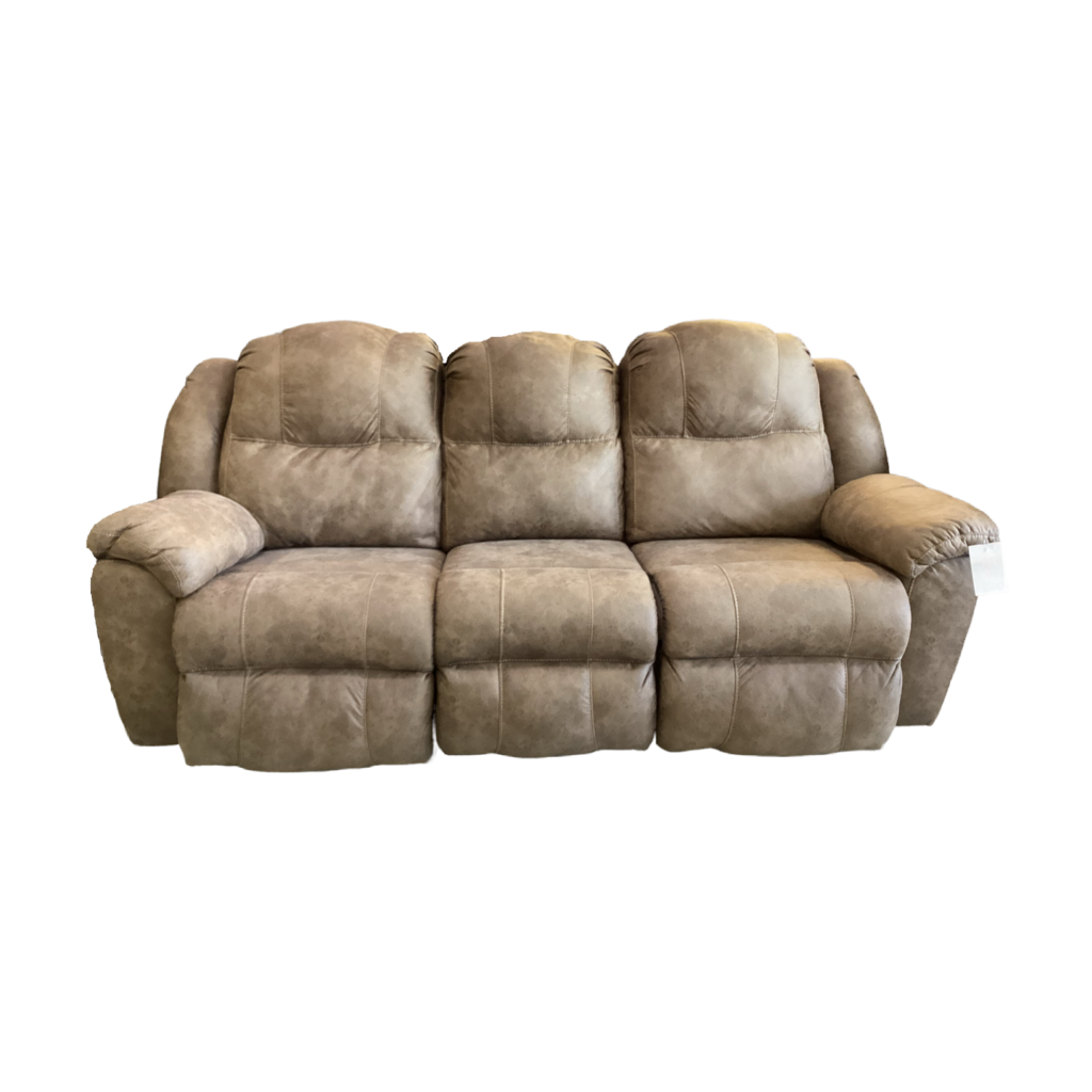 82234 - Franklin Victory Tan Reclining Sofa 91x31x41