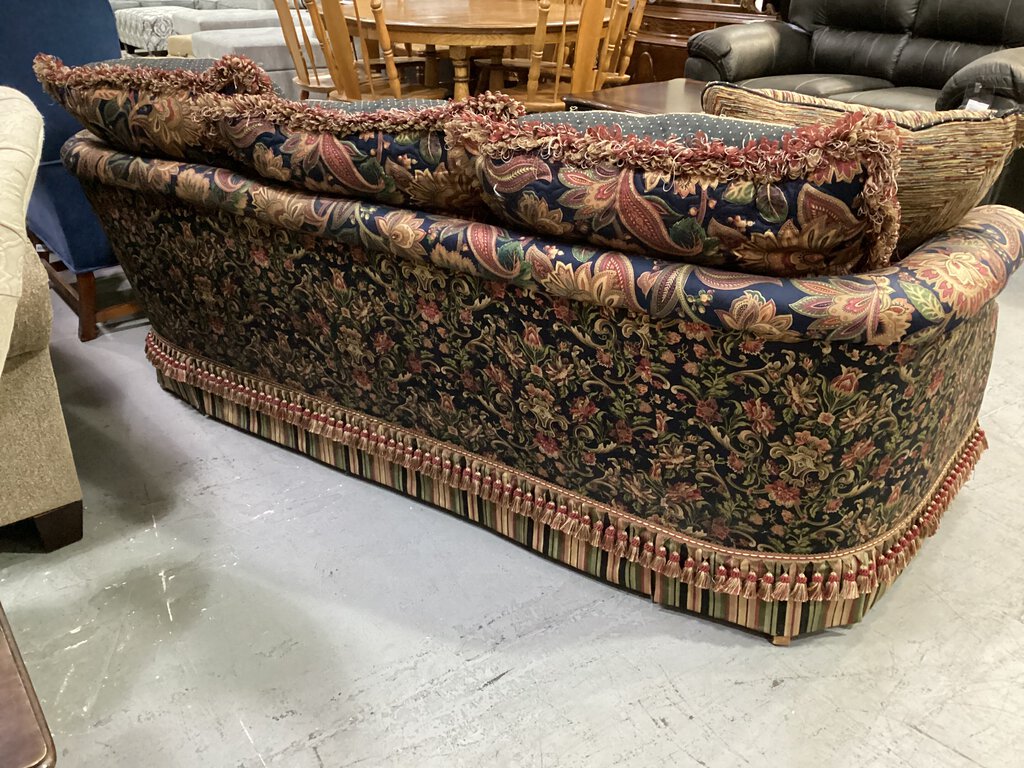 82273 - Custom Paisley Multi-Color Sofa 80x38x27