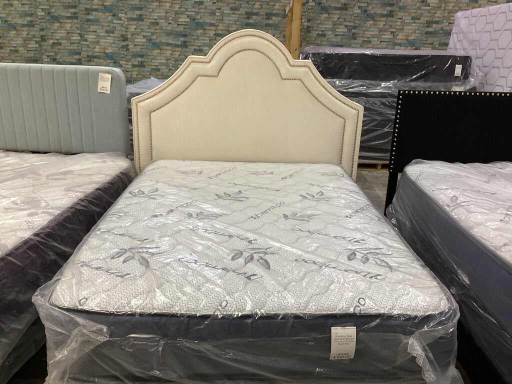 82265 (8506-8) Modern Arched Full Size Headboard with Rails 61x4x61