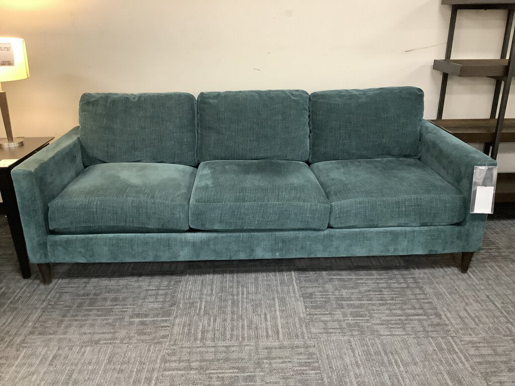 82296 - Jonathan Louis Kelvin Teal Sofa 88x38x31