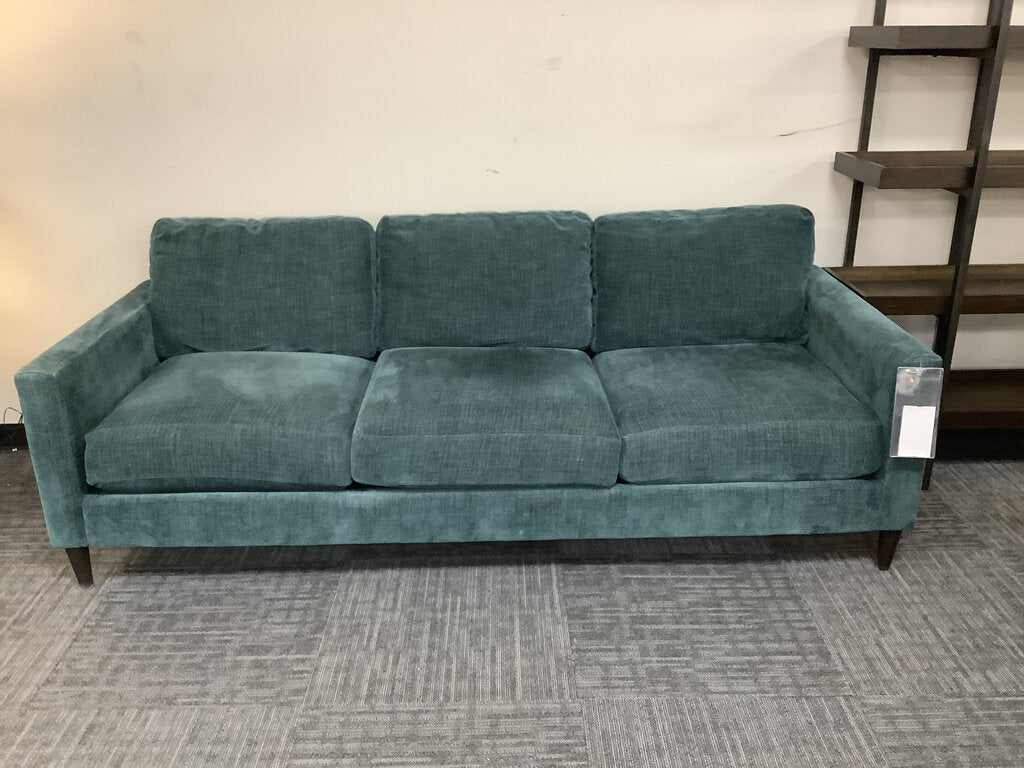 82296 - Jonathan Louis Kelvin Teal Sofa 88x38x31