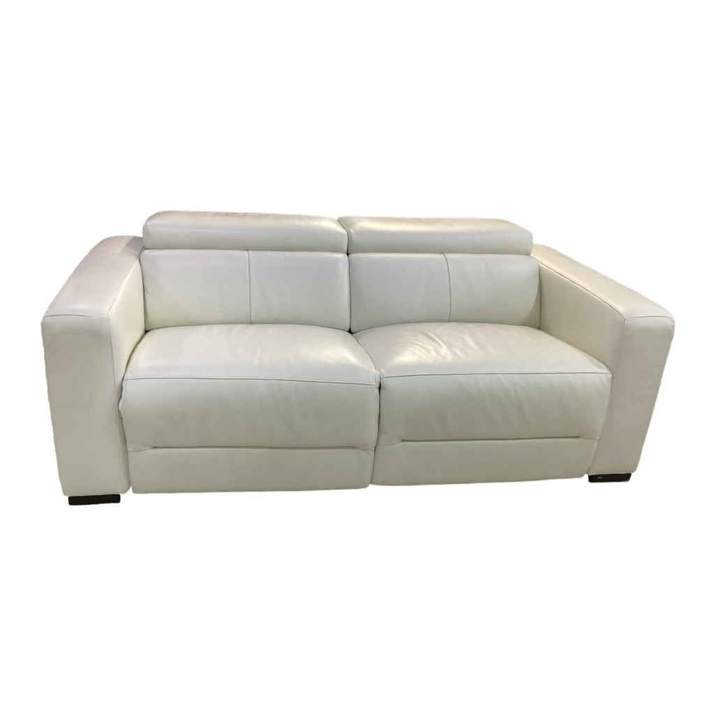 82301 - Z Gallerie Verona Leather Reclining 2pc Sofa 78x40x26