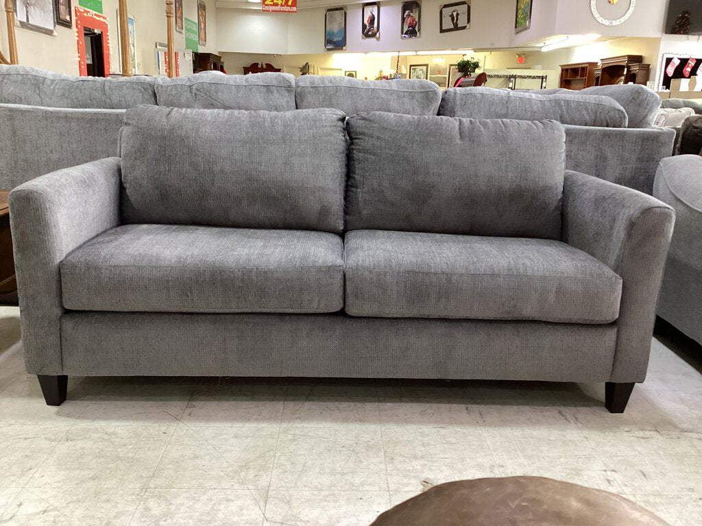 Sims Charcoal NEW Sofa 74x35x35 (3103-SIMC)